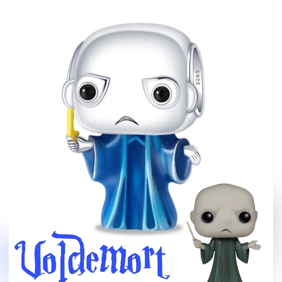 BOGO! Bundle to get the discount!! 925 Silver Lord Voldemort Cast Charm - Picture 1 of 3